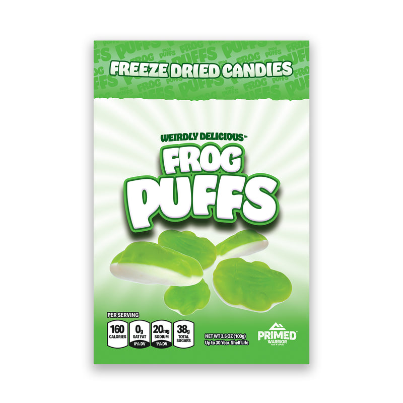 Freeze-Dried Candy: Frog Puffs