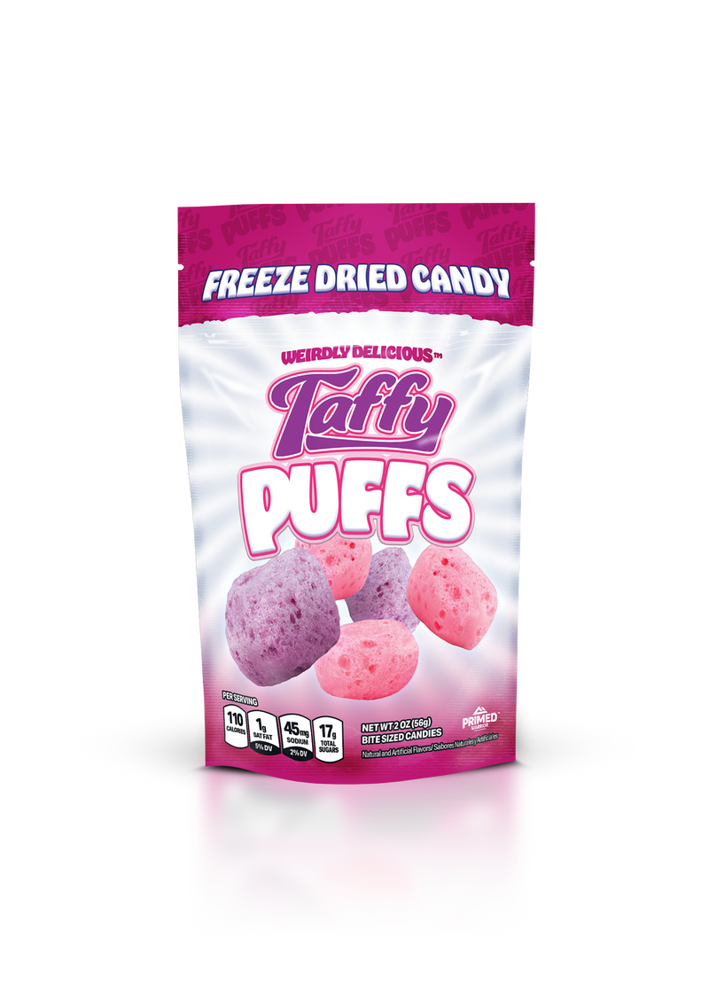 COMING SOON! Freeze-Dried Candy: Taffy Puffs