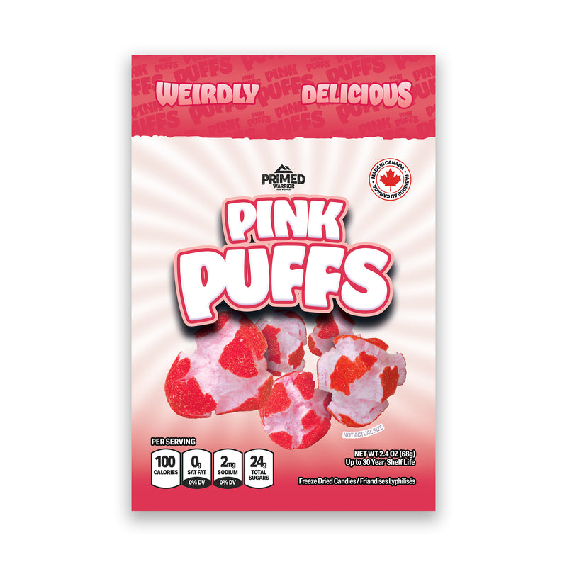 Freeze-Dried Candy: Pink Puffs