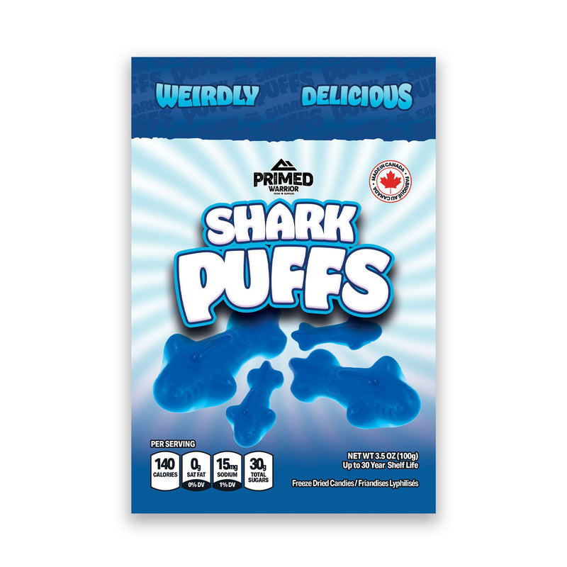Freeze-Dried Candy: Shark Puffs