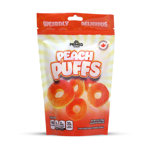Freeze-Dried Candy: Peach Puffs